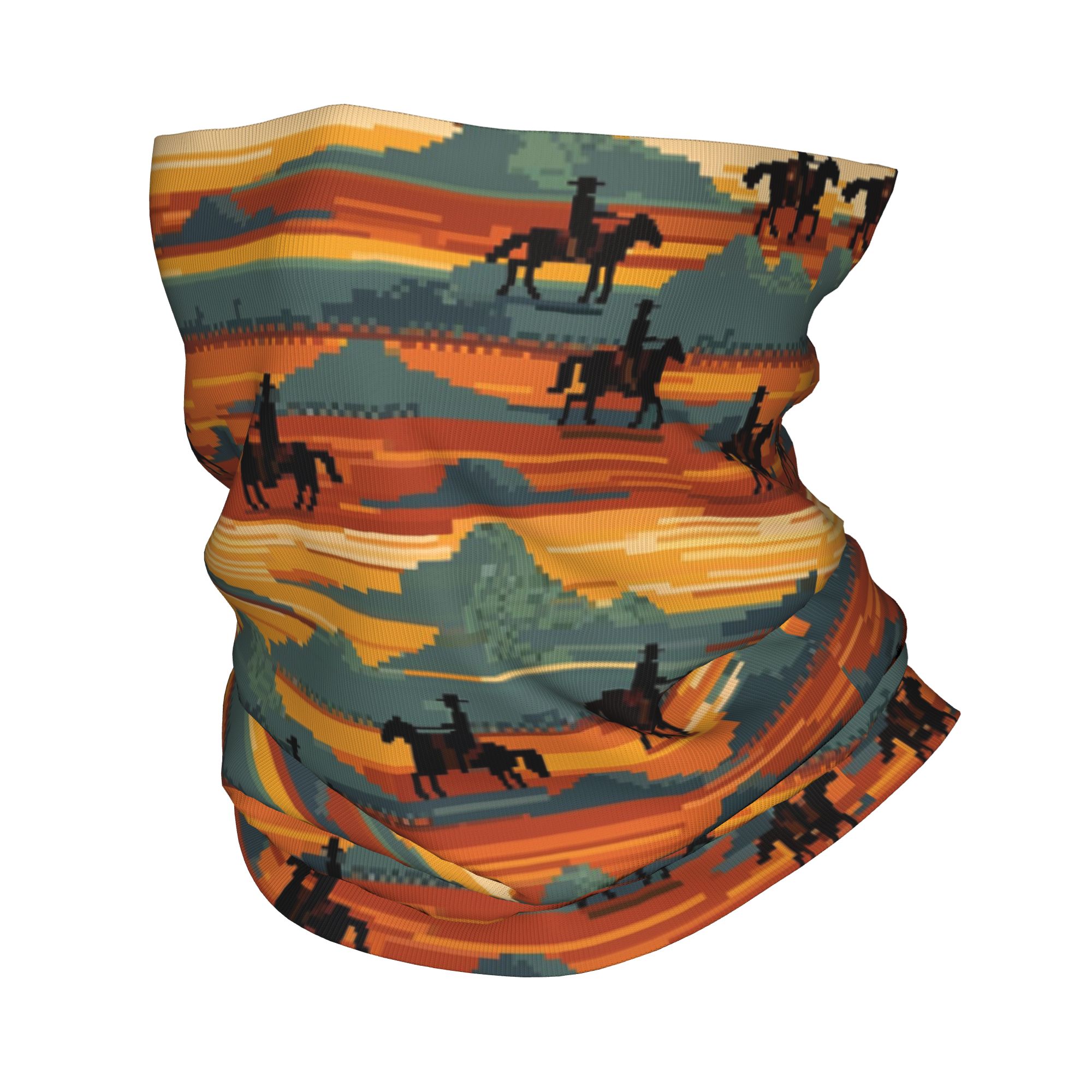 Lenço Bandana Estampado de Cau - Women'S Fashion Wild West avaliação e preço