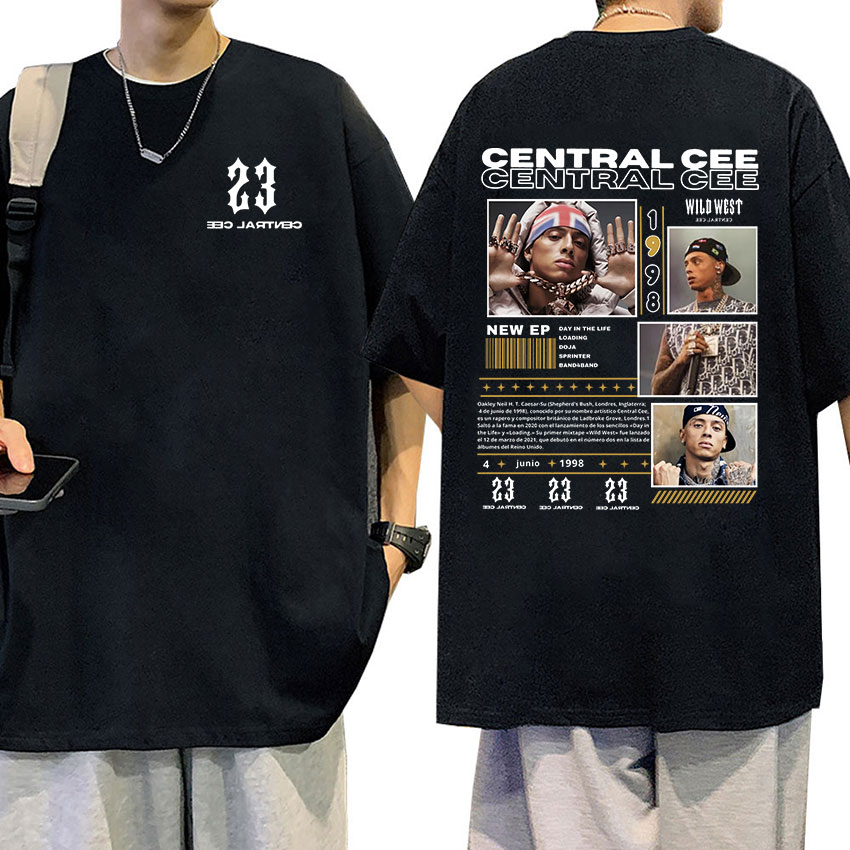 Rapper CENTRAL CEE WILD WEST T - Women'S Fashion Wild West avaliação e preço