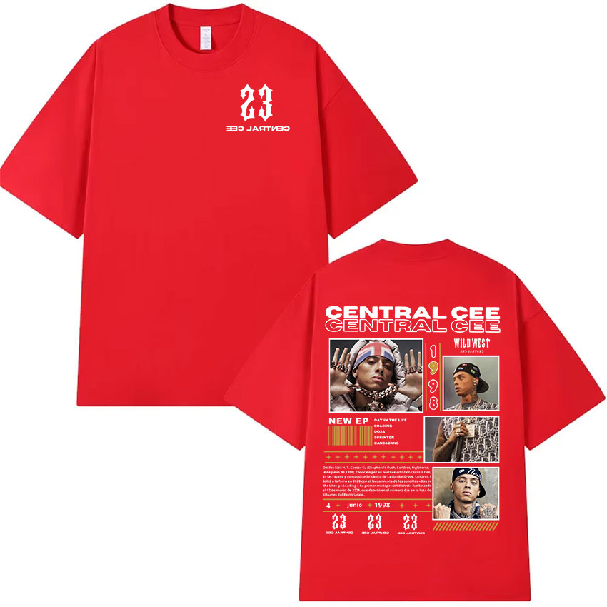 Rapper CENTRAL CEE WILD WEST T - Women'S Fashion Wild West avaliação e preço