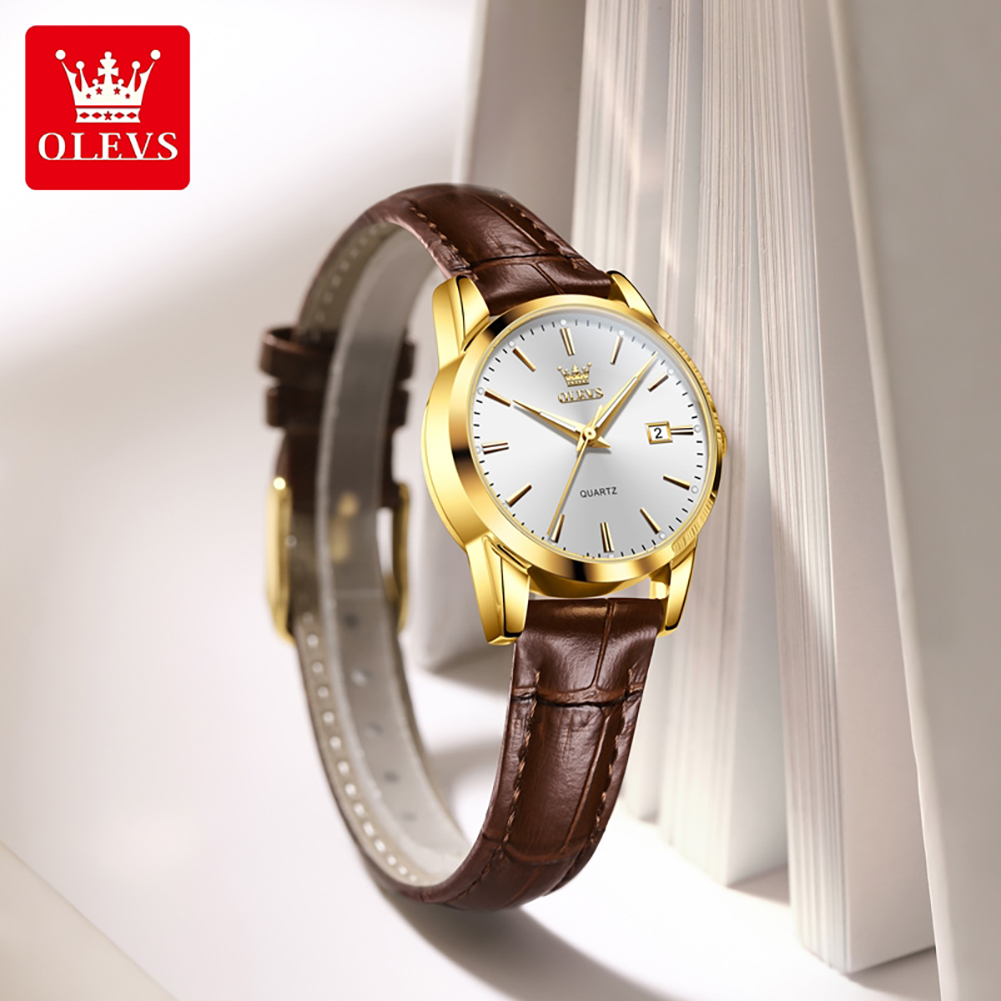OLEVS 6898 Relógio Feminino Or - Fashion Women Watch avaliação e preço