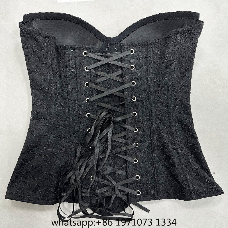 Corset Feminino de Renda Luxuo - Corset Top Boned avaliação e preço