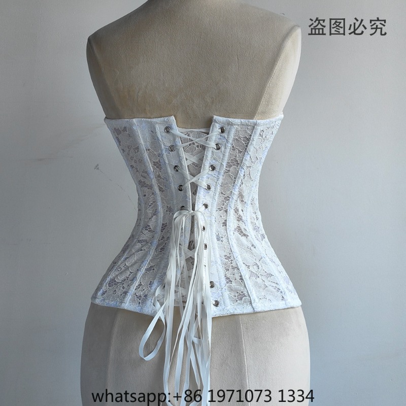 Corset Feminino de Renda Luxuo - Corset Top Boned avaliação e preço