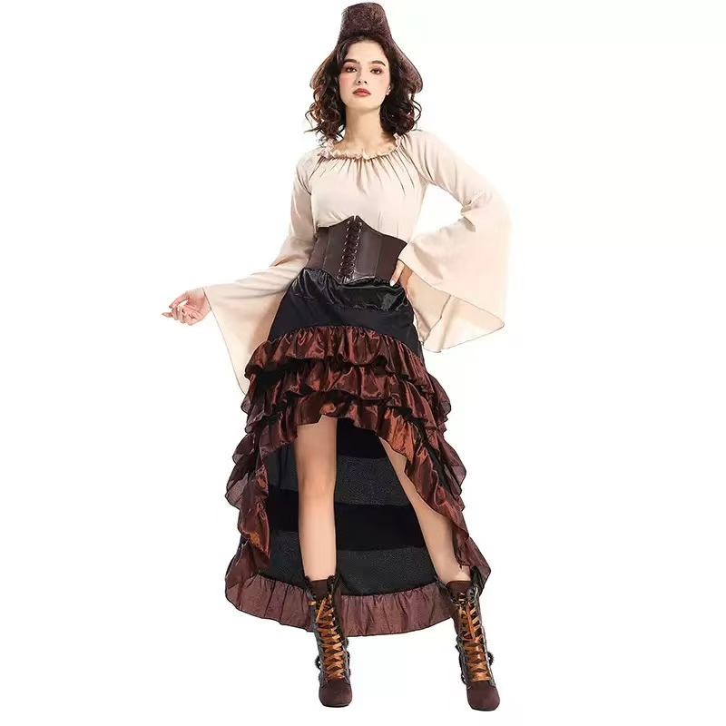Fantasia de Pirata Capitão Cla - Belted Shirt Dress avaliação e preço