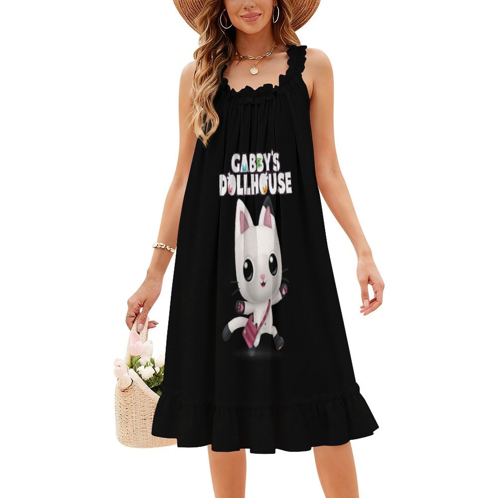 Gabby casa de bonecas boho chi - Women Fashion Gown avaliação e preço